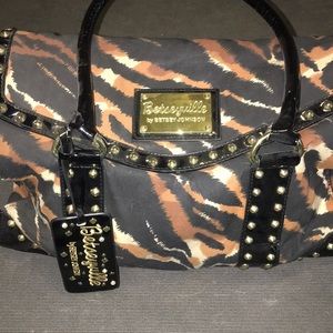 Betsey Johnson Tiger Print handbag